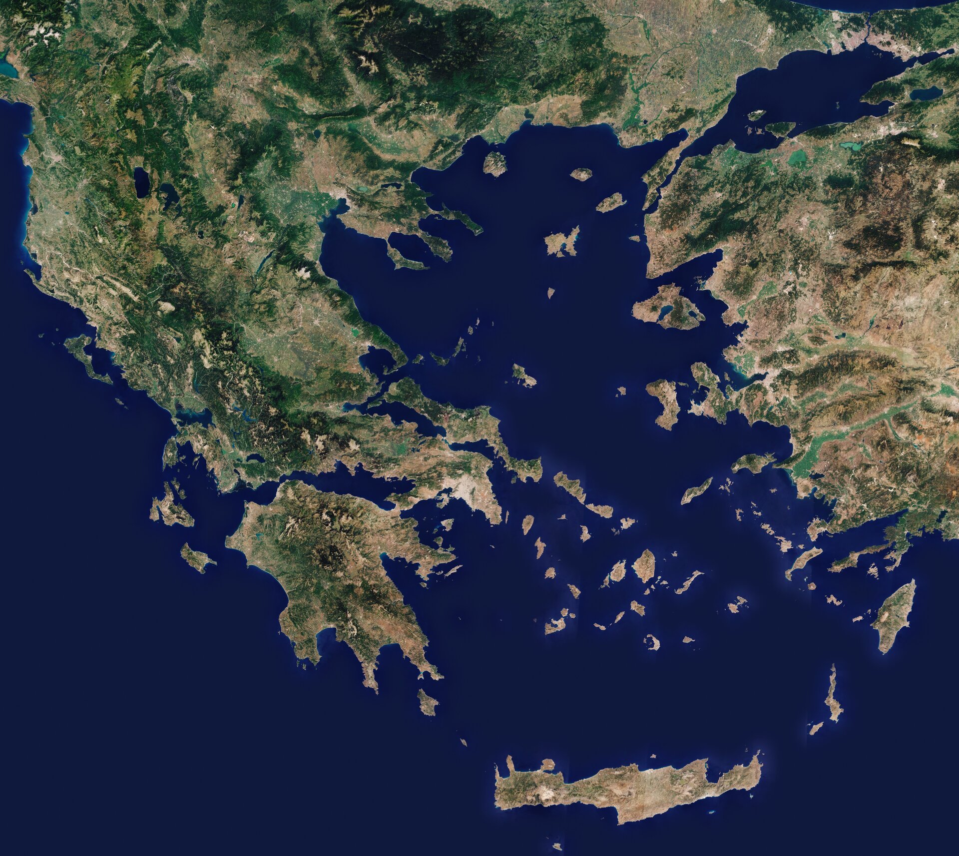 Αεροφωτογραφία περιοχής για χαρτογράφηση και κτηματολόγιο